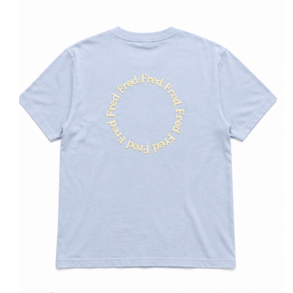 Fred Blue Short Sleeve Tee
