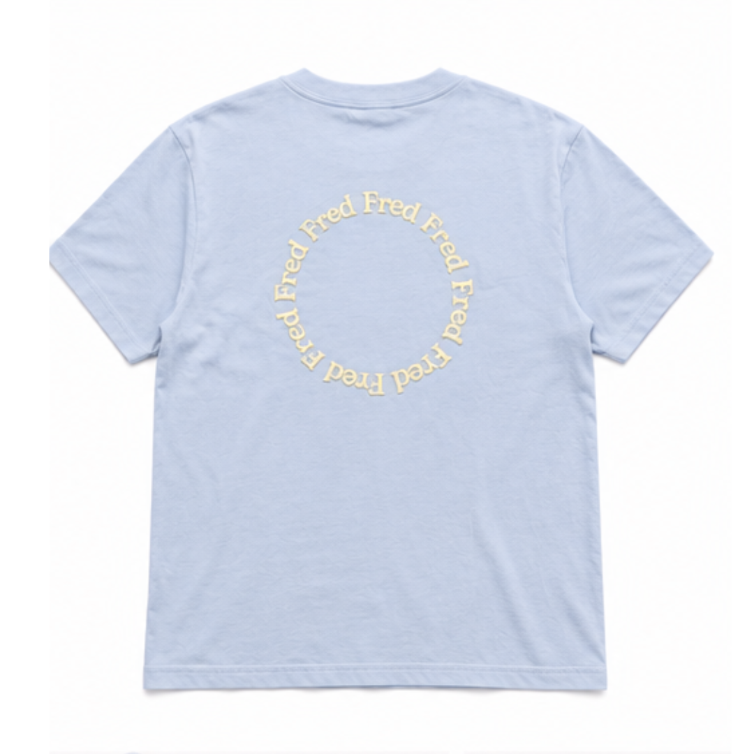Fred Blue Short Sleeve Tee