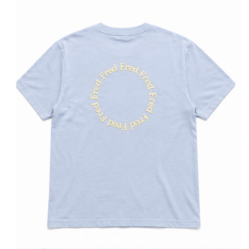 Fred Blue Short Sleeve Tee