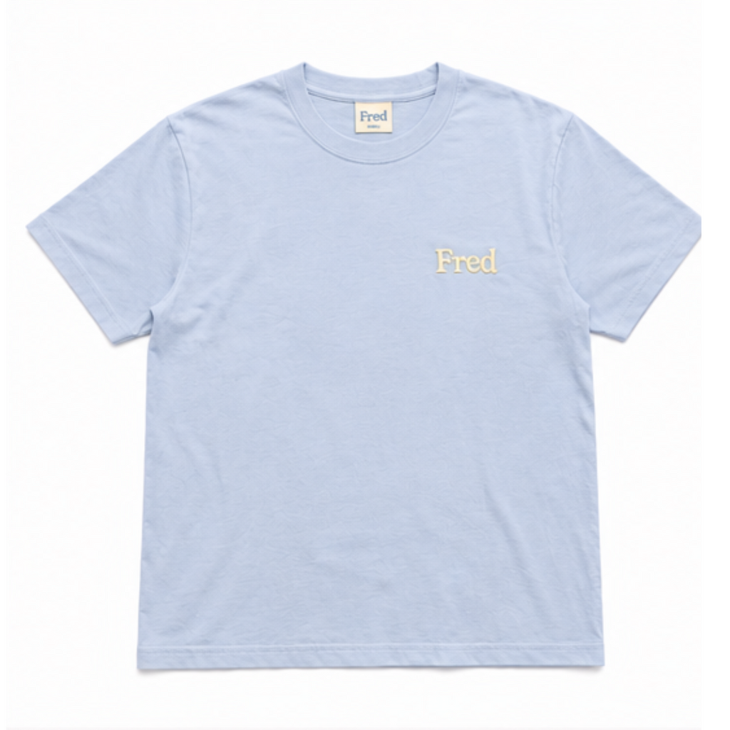 Fred Blue Short Sleeve Tee