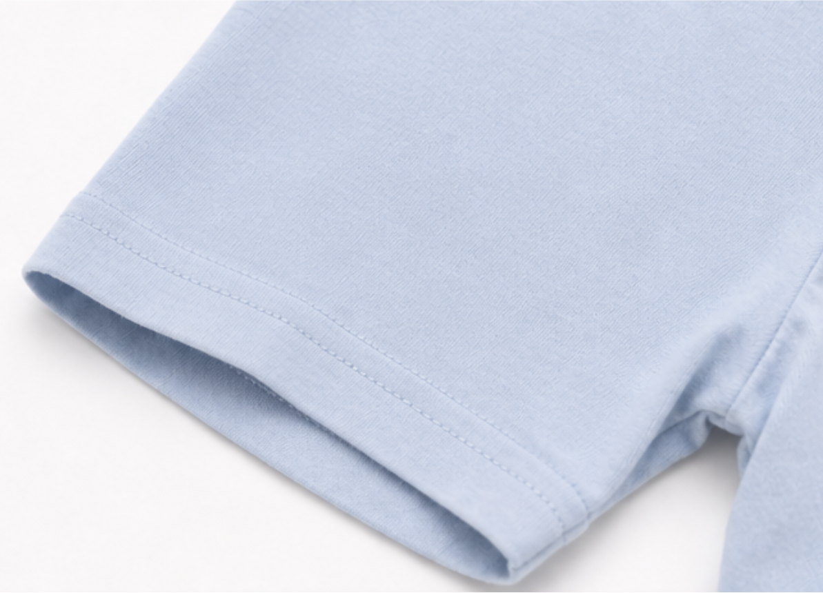 Fred Blue Short Sleeve Tee