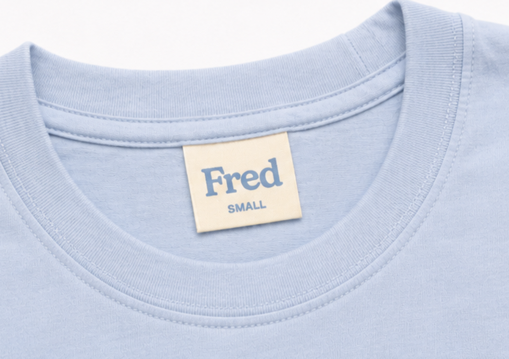 Fred Blue Short Sleeve Tee