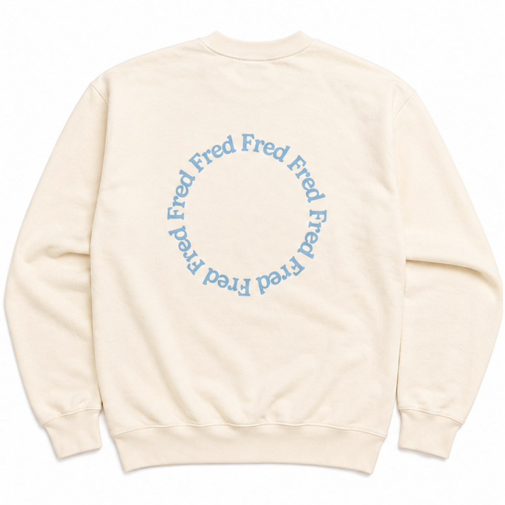 Fred Cream Crewneck