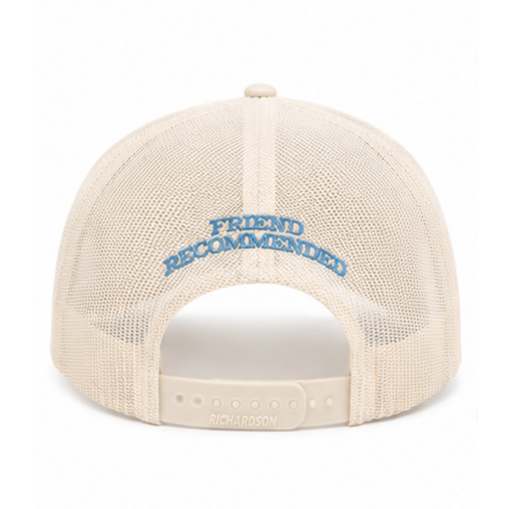 Fred Cream Trucker Hat