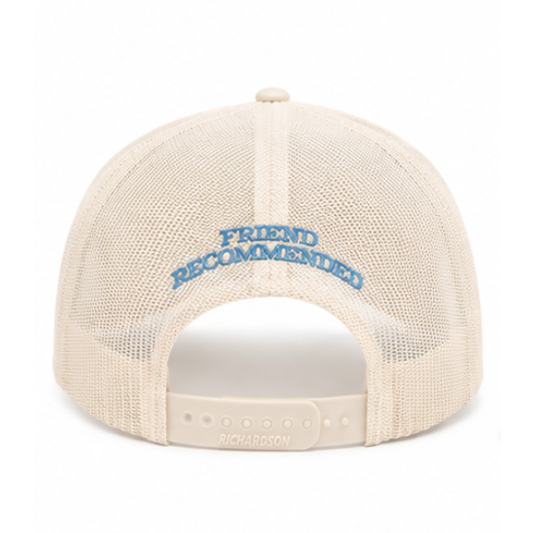 Fred Cream Trucker Hat