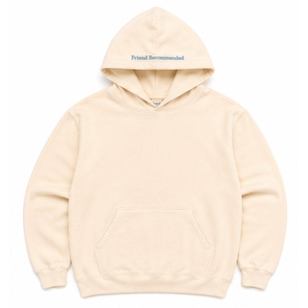 Fred Cream Hoodie