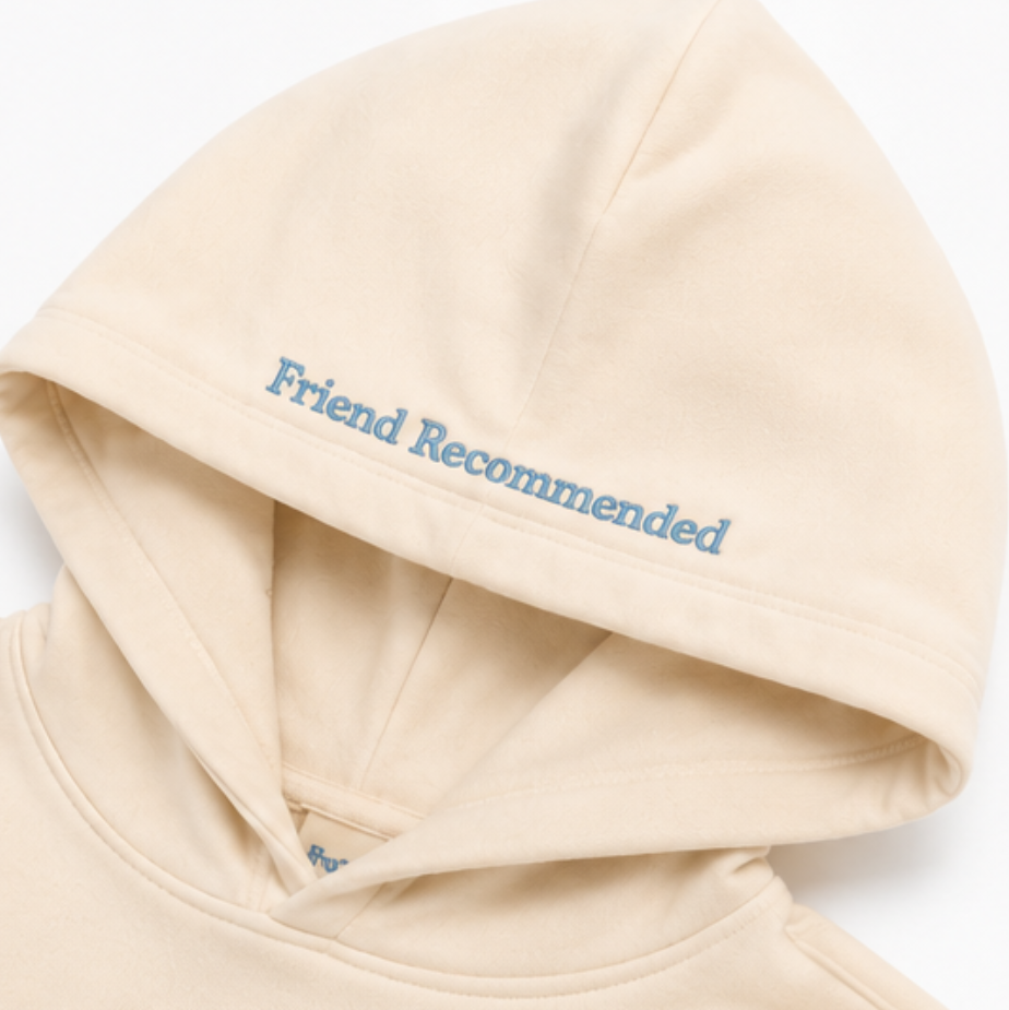 Fred Cream Hoodie