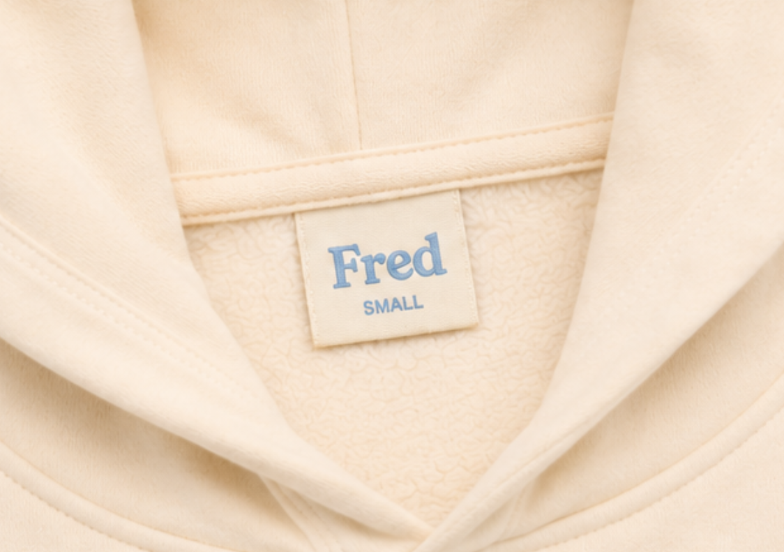 Fred Cream Hoodie