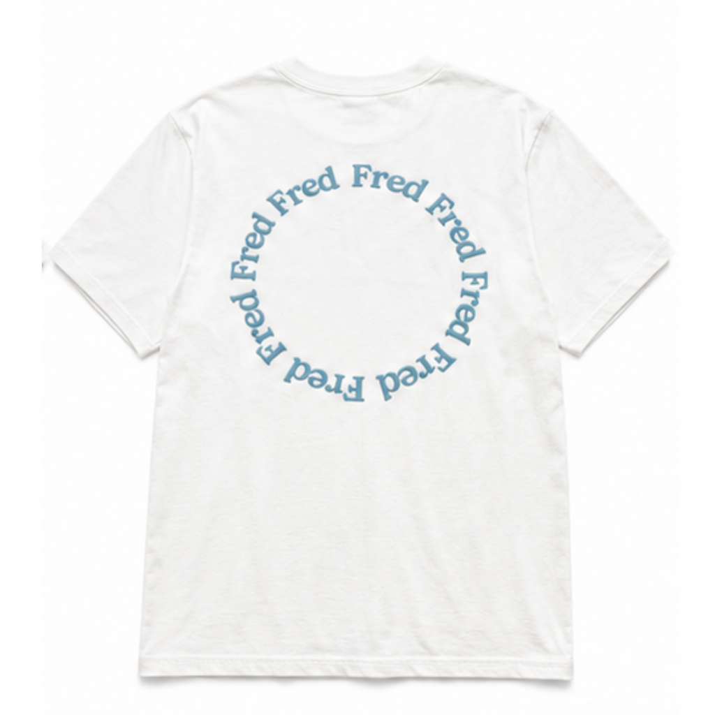 Fred White Short Sleeve Tee