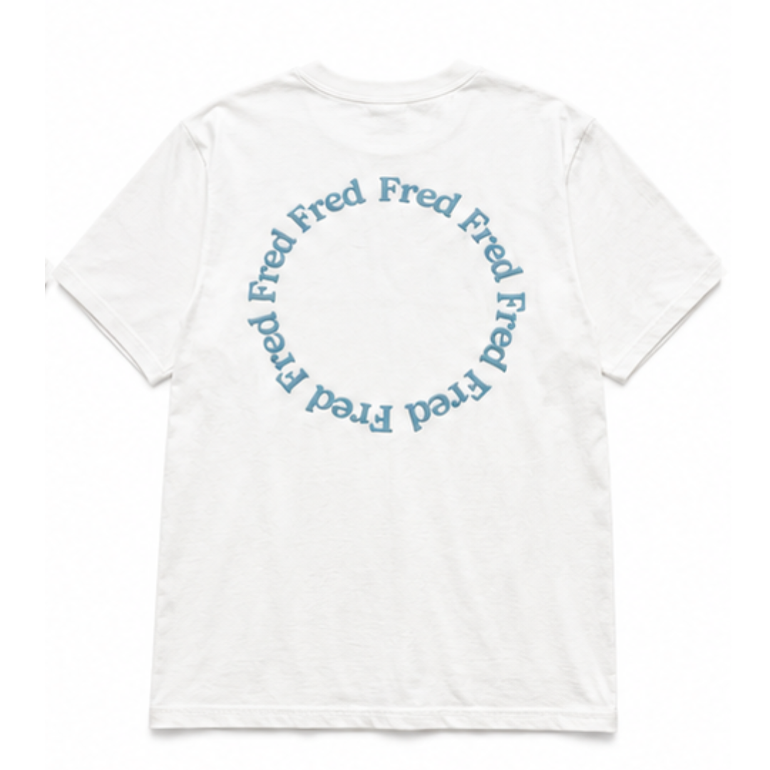 Fred White Short Sleeve Tee