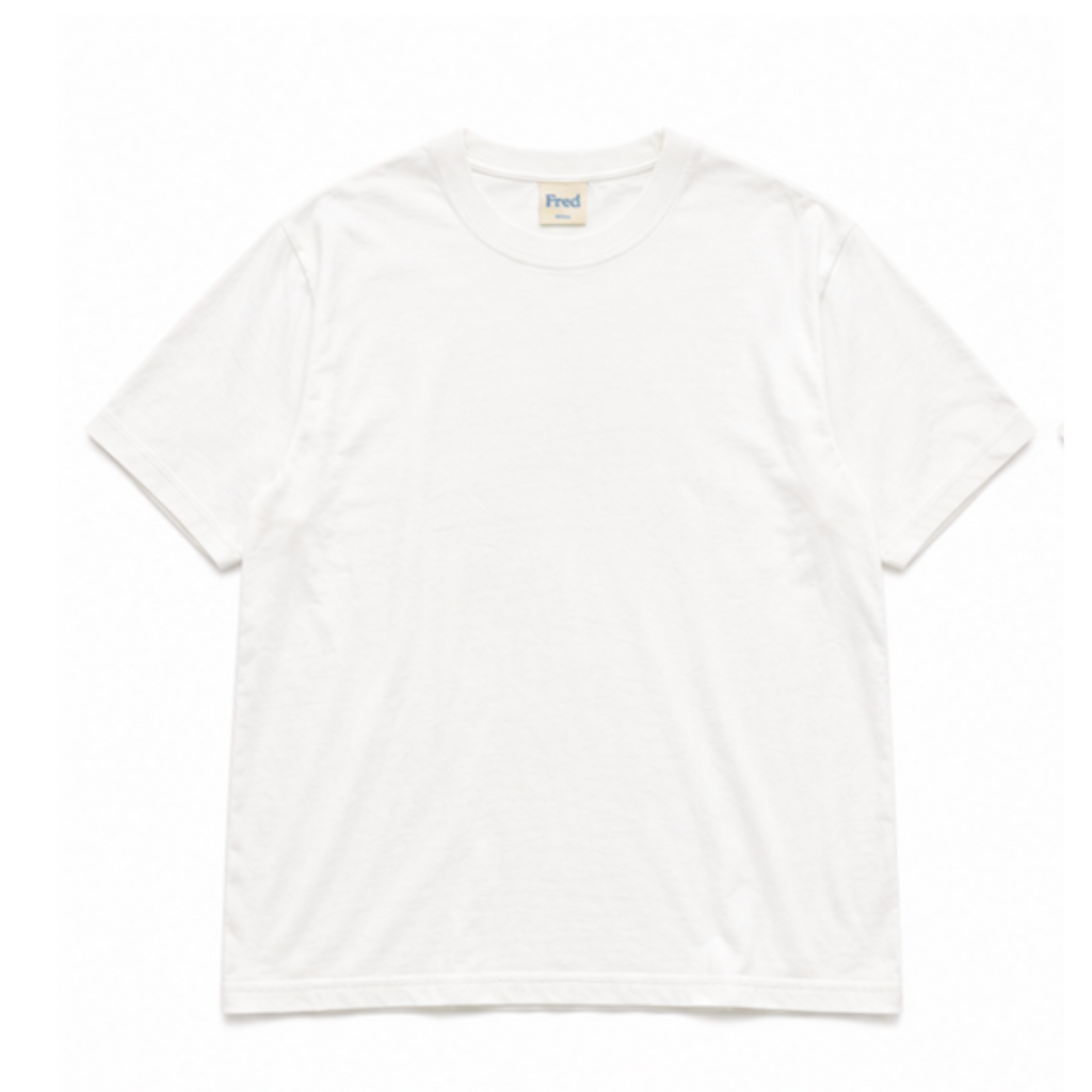 Fred White Short Sleeve Tee